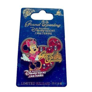 Shanghai Disney Grand Opening Minnie Mouse Pin